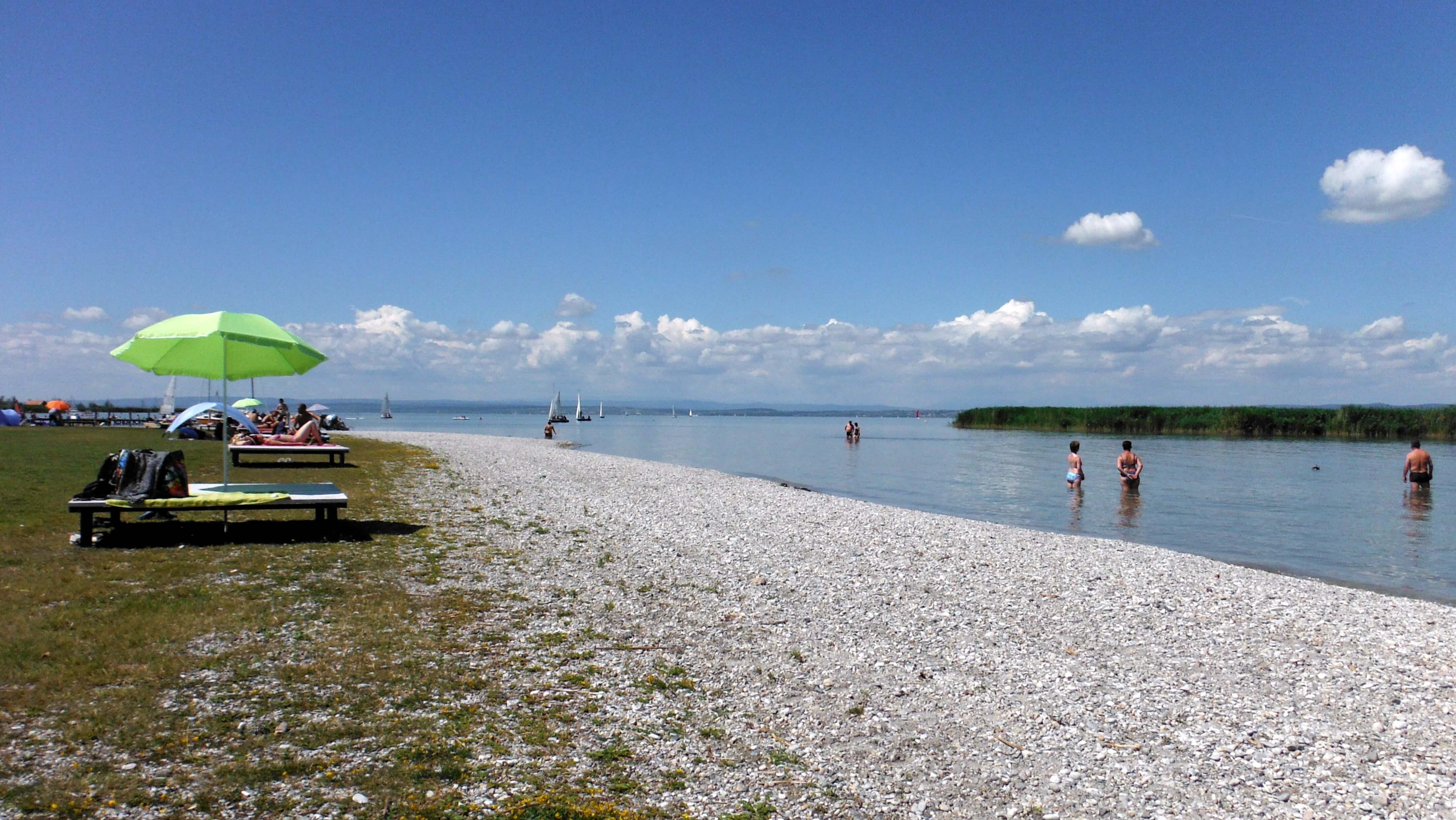 Podersdorf am See - najkrajšia pláž na Neziderskom jazere - MojeRakusko.sk