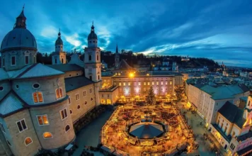 Vianočný trh v Salzburgu